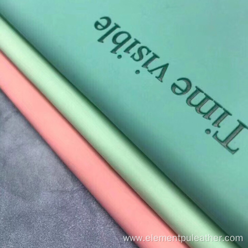 colorful Silicone leather PU leather customized